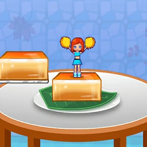 Jumping Girl - free online game screenshot at Xicnmdu